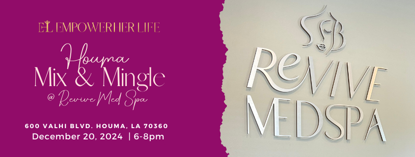 Houma Mix & Mingle: Christmas Glam Party @ Revive Med Spa